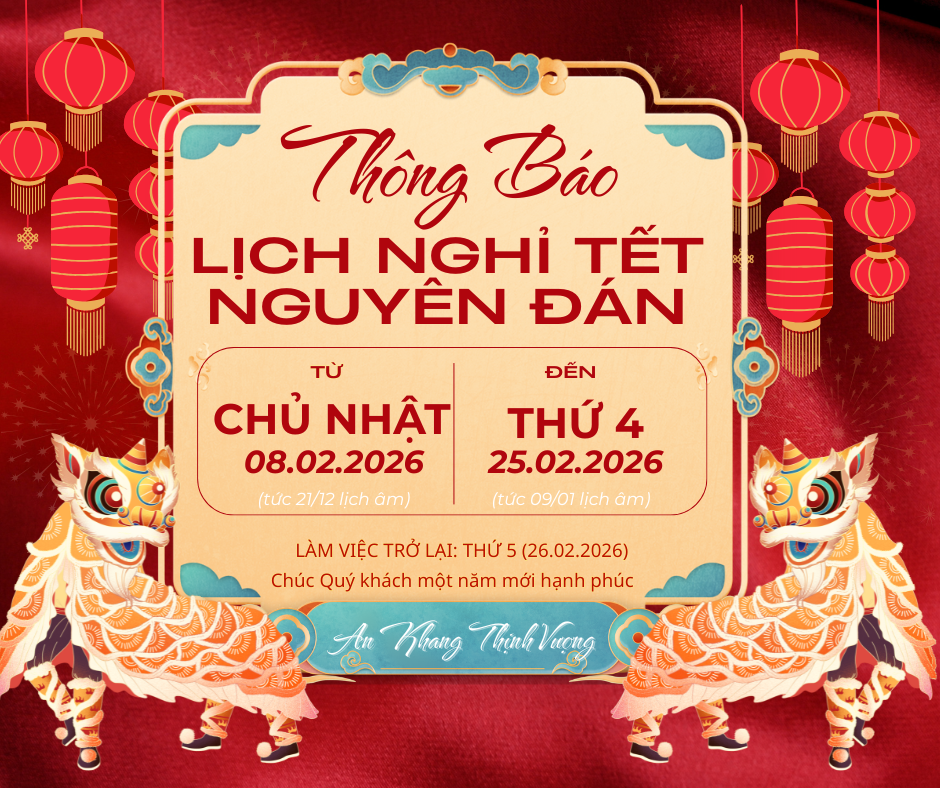 Lịch nghỉ Tết 2026