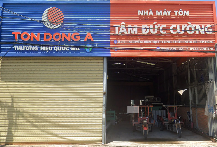 Vị trí cửa hàng